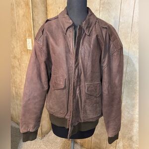 Vintage G iii Leather Bomber Jacket